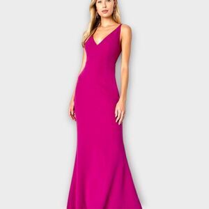 Lulu's Fuchsia Maxi Dress